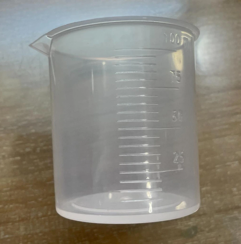 PolyLab Plastic Beaker 100 ml