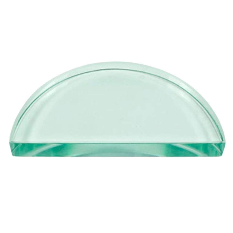 Glass Semicircular Block